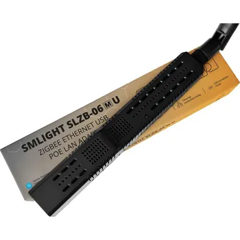 Centrální jednotka pro chytrou domácnost SMLIGHT SLZB-06MU Zigbee Ethernet, PoE, USB, Wi-Fi adapter (router a koordinátor), EFR32MG21