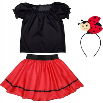 Karnevalový kostým KOSTÝM BERUŠKA ČELENKA HALENKA SUKNĚ 98-110