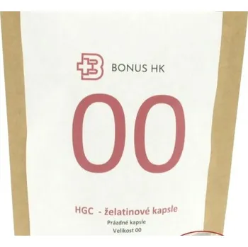 Lékovka Prázdné želatinové kapsle 00 balení 100ks