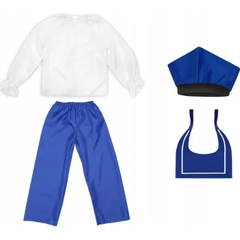 Dámská halenka SLAVNOSTNÍ OBLEK KALHOTY HALENKA 134-140 4 díly