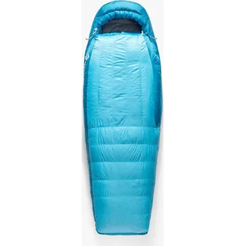 Spacák Péřový spacák Sea to Summit Trek Women's -9C Long Barva: modrá/světle modrá