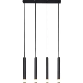 Zuma Line P241125804BL - Lustr na lanku VELIC 4xG9/5W/230V černá