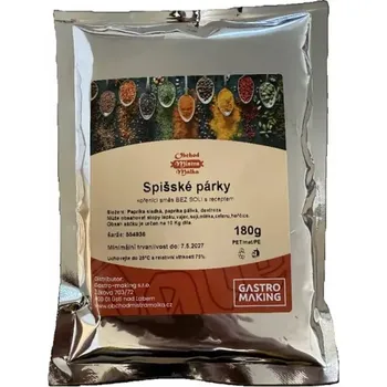 Spišské párky kořenící směs 180g Mistr Málek