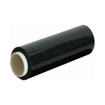 Potravinová fólie Kancelářské výrobky stretch fólie KANCELÁŘSKÉ PRODUKTY RUČNÍ stretch fólie, 2,5kg síť, šířka 500mm, tl. 23 µm, černá