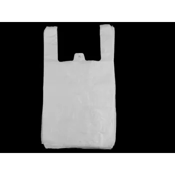 Dárková taška Taška mikrotenová 30x37 cm Varianta: 1 bílá mléčná, Balení: 1 svaz.