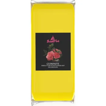 Gum pasta SweetArt Yellow vanilková (1 kg) BPF-104_S01