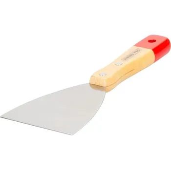 Zednická lžíce Strend Pro 216871 Stěrka Strend Pro S0008, 90 mm, ocel, dřevěná rukojeť