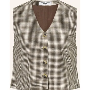 Dámská vesta Marc O'polo Denim Dámské Sako S Proužky, olivová / hnědá /...