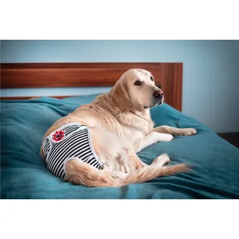 kalhotky pro psa Vsepropejska Marine hárací kalhotky pro psa Barva: Černá, Obvod slabin (cm): 26 - 32