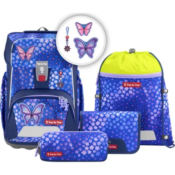 Školní batoh Step by Step GIANT 5dílný set Sweet -Butterfly Maja + Sleva 5% s kódem AKCE5