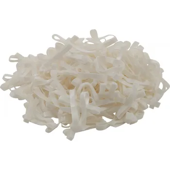 Horseguard Gumičky silikonové HorseGuard, 500 ks, bílé