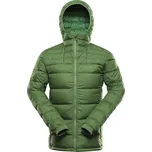 Pánská zimní péřová bunda s dwr ALPINE PRO ROGIT zelená S
