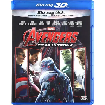 Blu-ray film Avengers: Czas Ultrona (2 BD 3-D) Blu-ray disk