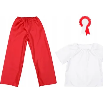 Karnevalový kostým KALHOTY KOSTÝM NÁRODNÍHO KROJE 134-140 3 ks