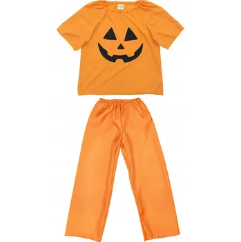 Karnevalový kostým KOSTÝM DÝNĚ HALLOWEEN HALENKA KALHOTY KOSTÝM DÝNĚ PODZIMNÍ PLES 98-110