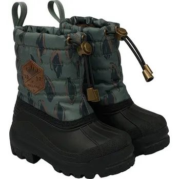 Dívčí kozačky Boty mikk-line Dunkelgrün/ Schwarz 8922794 24