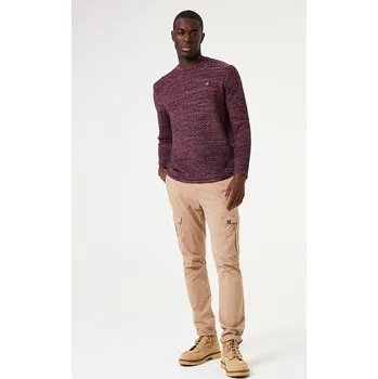 Pánský svetr Svetr Garcia Schwarz/ Dunkelrot 8496593 M