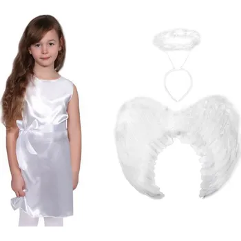 Karnevalový kostým Kostým Anděl kostýmový_pl vel. 128