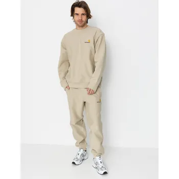 Pánská mikina Carhartt WIP American Script (fleur de sel) XL, béžová