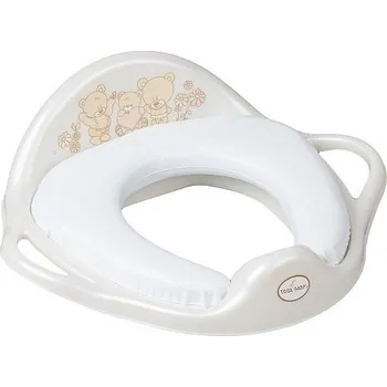 Dětské zboží Tega sedátko na WC měkké Bílé - Medvídci