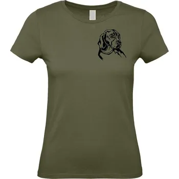 Dámské tričko Myslivecké Tričko dámské Ohař maly ks Velikost: 2XL