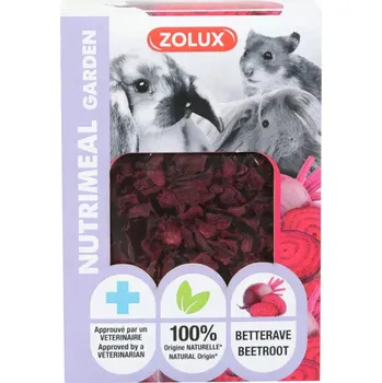 Krmivo pro hlodavce NUTRIMEAL3 GARDEN zeleninové pamlsky 0,04 kg křeček, osmák degu, králík, myš, pískomil, potkan, činčila, morče