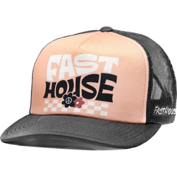 Fasthouse Flourish Hat Peach Black 600040-20-00