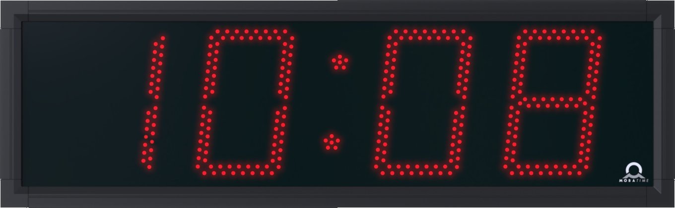 Venkovní digitální hodiny řady DSC