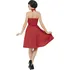 Karnevalový kostým SM51039 kostým šaty 50. léta retro červené, M