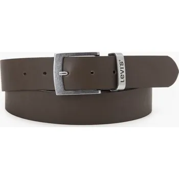 Opasek LEVI'S® KOŽENÝ OPASEK HEBRON - HNĚDÝ 115