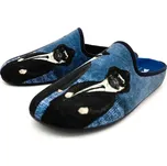 Pánská domácí obuv IE5566016 SHOESY modré Barva: Modrá, Velikost: 39