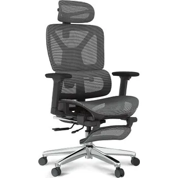 Ergonomická kancelářská židle C7DG-Air LITE PRO pro manažery, tmavě šedá - B FLEXISPOT