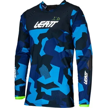 cyklistický dres Dres LEATT 4.5 Enduro Modrá S