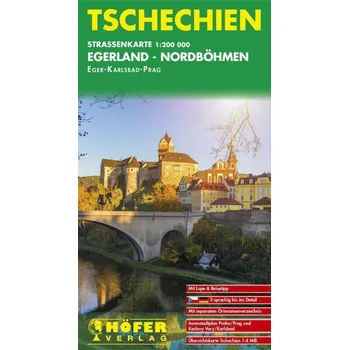 Česká republika (Chebsko - Severní Čechy) 1:200 000 / automapa