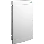 rozvodnice PNF 3x18 bílá dvířka pod omítku NOARK 106199 IP40 3 řadá 54 modulů plast