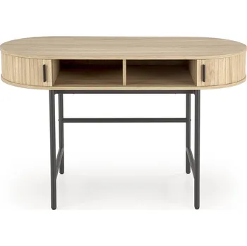 Psací stůl B51 dub přírodní/černý