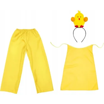 Karnevalový kostým Velikonoce KOSTÝM KUŘETE 98-110 4 ks