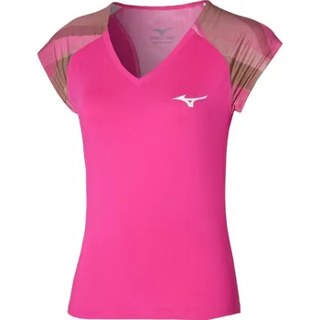 Běžecké oblečení Běžecké tričko Mizuno Release Printed Tee 62GAA70065 Velikost textilu: M