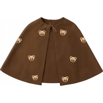 Pláštěnka PLÁŠTĚNKA MEDVÍDEK PONGEE HNĚDÁ S