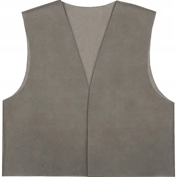 Dámská vesta KAMIZELKA KOSTIUM PŘEVLEK ŠEDÁ 98-110