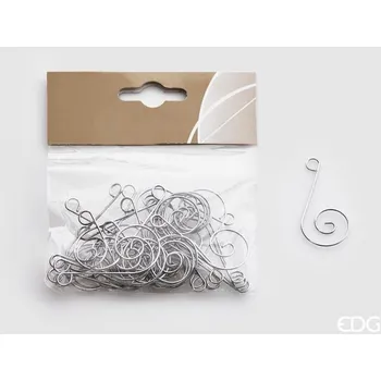 Vánoční ozdoba Sada háčků na zavěšení 30ks, 5x2,5cm