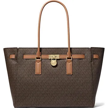 Kabelka Michael Kors Hamilton Moderne large kabelka logo hnědá + doprava zdarma
