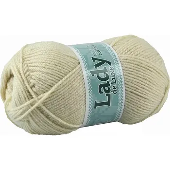 Příze Příze Lady de luxe 1145 krémová