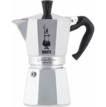 Presovač na kávu BIALETTI Moka Express 6 porcí, hliník
