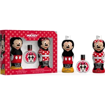Sprchový gel Disney Mickey&Friends toaletní voda pro děti 50 ml + sprchový gel a šampon 2 v 1 pro děti 2x400 ml