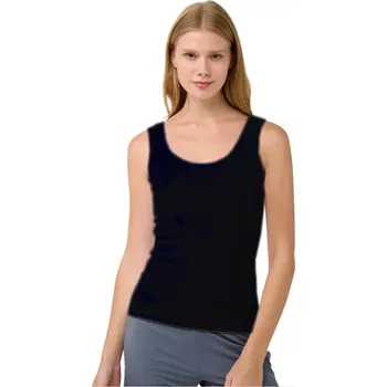 Dámská bavlněná košilka Vamp 20924 černá velikost XXL