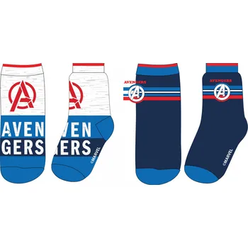 Ponožky Avengers chlapecké Barva: Modrá, Velikost: 23-26