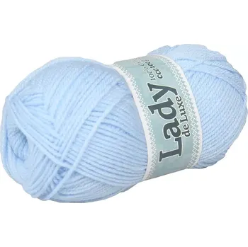 Příze Příze Lady de luxe 911 pastelová modrá