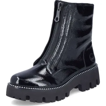 Dámské kozačky Dámská kotníková obuv RIEKER Y3351-00 černá W4 42