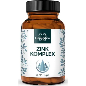 Unimedica Zinek komplex 25 mg - 3 formy, 90 kapslí